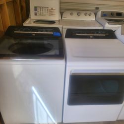 Washer And Dryer Electric Kenmore Caňon Size Capacity Plus Tub Whit Warranty 500 Have More Set's 