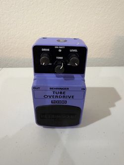 Behringer Tube Overdrive TO100 Guitar Pedal