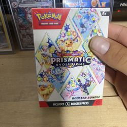 Prismatic Evolution Booster Bundle Pokemon 
