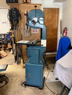Jet Bandsaw on Mobile Stand