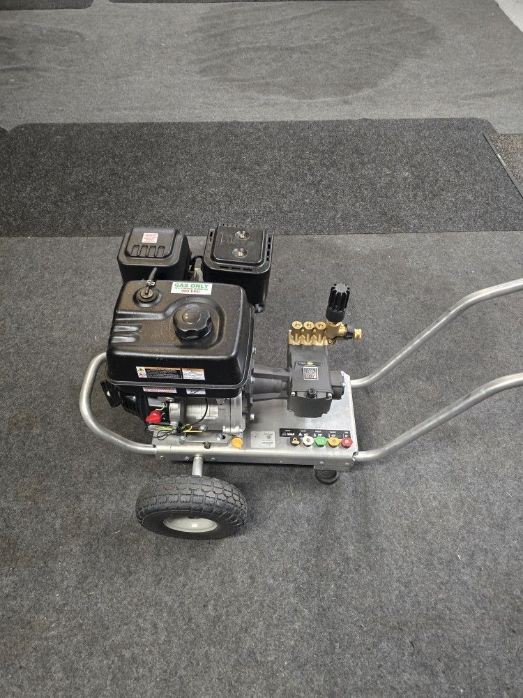 pressure washer aluminum cart and 301cc motor, no pump