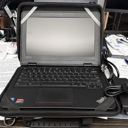 Lenovo 11e Chromebook Laptop With Bump Armor Case
