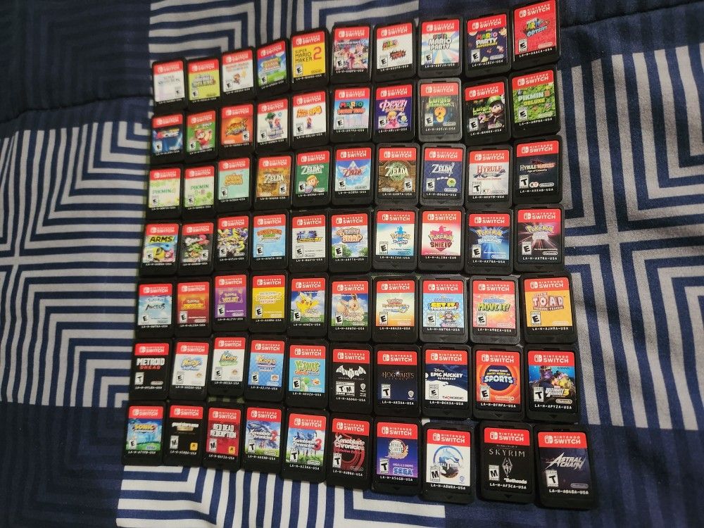 Nintendo Switch Games. $35 To $45 Each Most