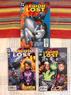 DC Comics Legion Lost Issues #3, #4, #7