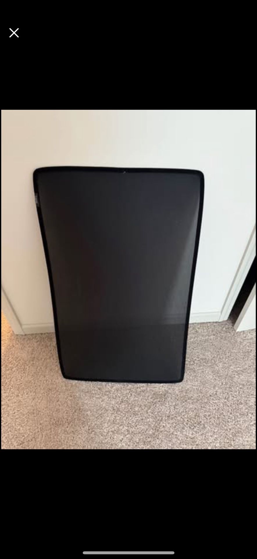 Tesla model S sunroof sunshade