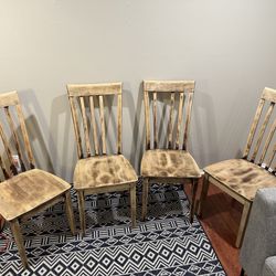 4 Chairs Kitchen Table Dining Room  Gessner And Richmond 