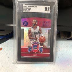 Chris Paul Panini Excalibur Coat Of Arms Die cut