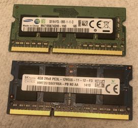 Mac Memory 2GB & 4GB