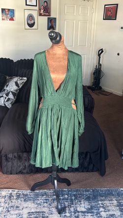 SHEIN green dress, Size 2XL
