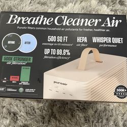 New: PuroAir Lite HEPA Air Purifiers for Home Pets - Covers 500 Sq ft