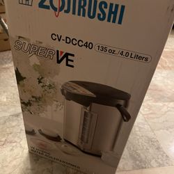 zojirushi water boiler/ water heater 4L