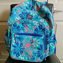 Eastsport Hawaii Themed Blue Backpack