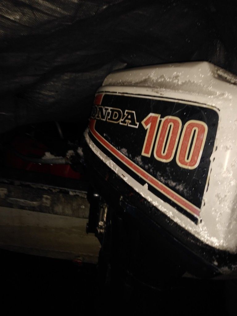 Honda 100 10 HP Outboard Motor Long Shaft