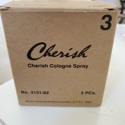 Cherish By Revlon Cologne Spray Perfume 1.0 fl oz 30 ml New

X 3 Bottles