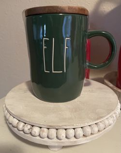 Rae Dunn Green Elf Mug
