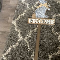 Easter Welcome Yard Sign Brand New