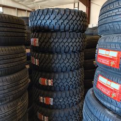 265/75/16 Bear Way MT Tires Installed And Balanced/ Instaladas Y Balanceadas 