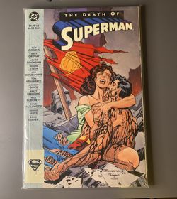 The Death Of Superman Cómic Book