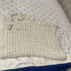Twin Hand Crochet Blanket