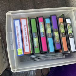 New and Used Mini Binders