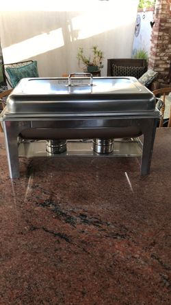 NSF Tramontina made in Brazil food warmer.