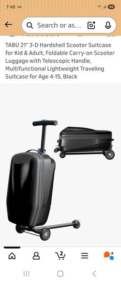 Scooter suitcase