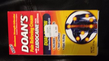 Doan's retail value $11 brand new selling for $3.99