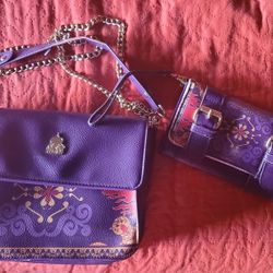 Disney Alladin Loungefly Purse And Wallet
