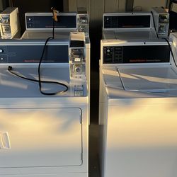 2018 Coin Op Speed Queen Washers And gas Dryers Located In Menifee 