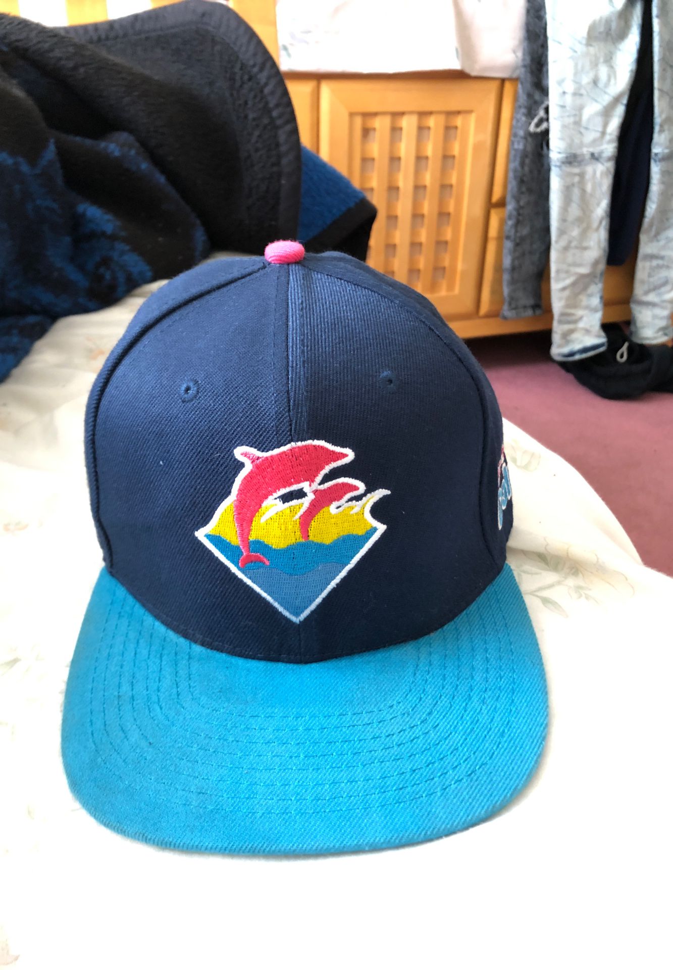 Pink dolphin hat