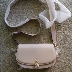 Mila Medium Leather Crossbody Bag - handbag