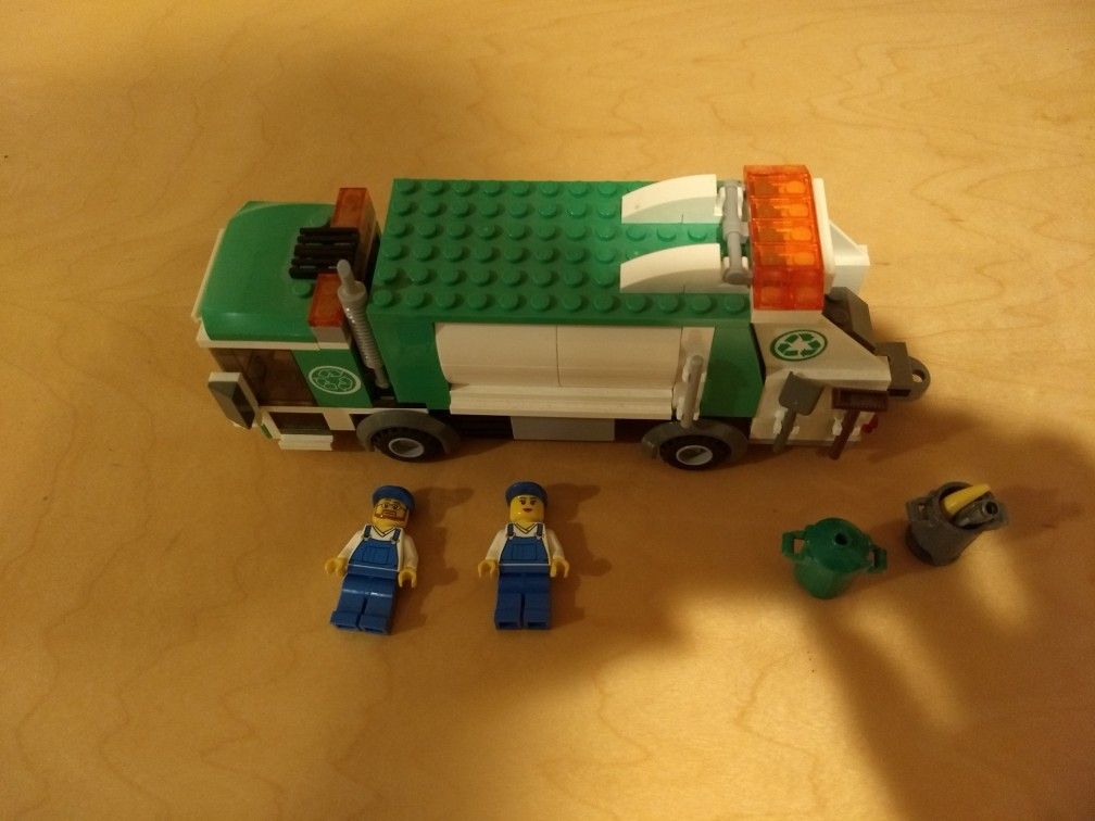 Lego city garbage online truck instructions