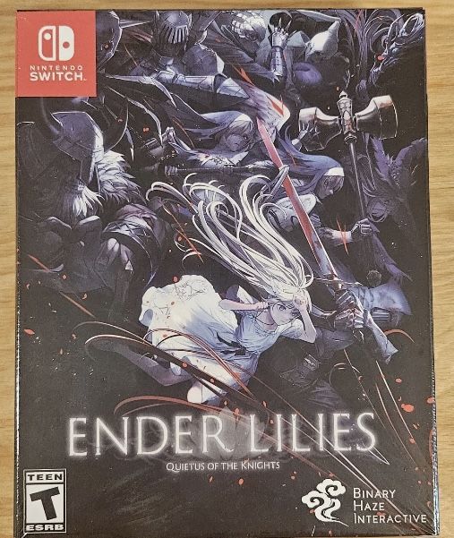 ENDER LILIES Quietus of the Knights Collector's Edition SWITCH LRG Action Game P
