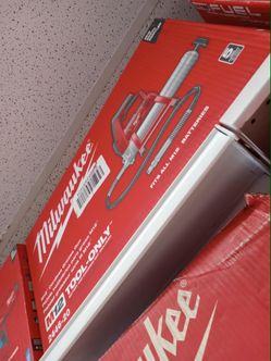 Milwaukee new grease gun 12M