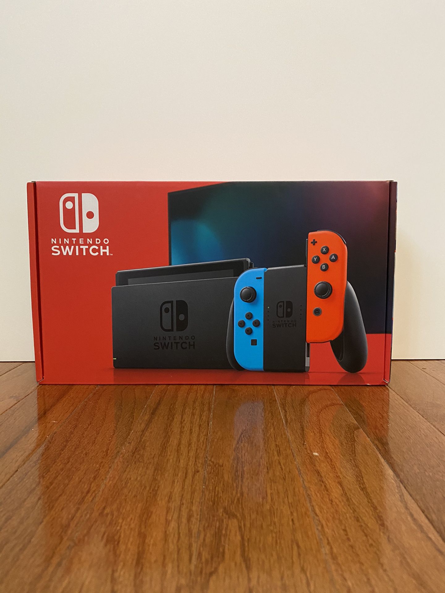 Brand new Nintendo switch unopened red and blue joycons