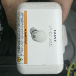 Sony WF-1000XM5 Wireless Noise Canceling Earbuds. 