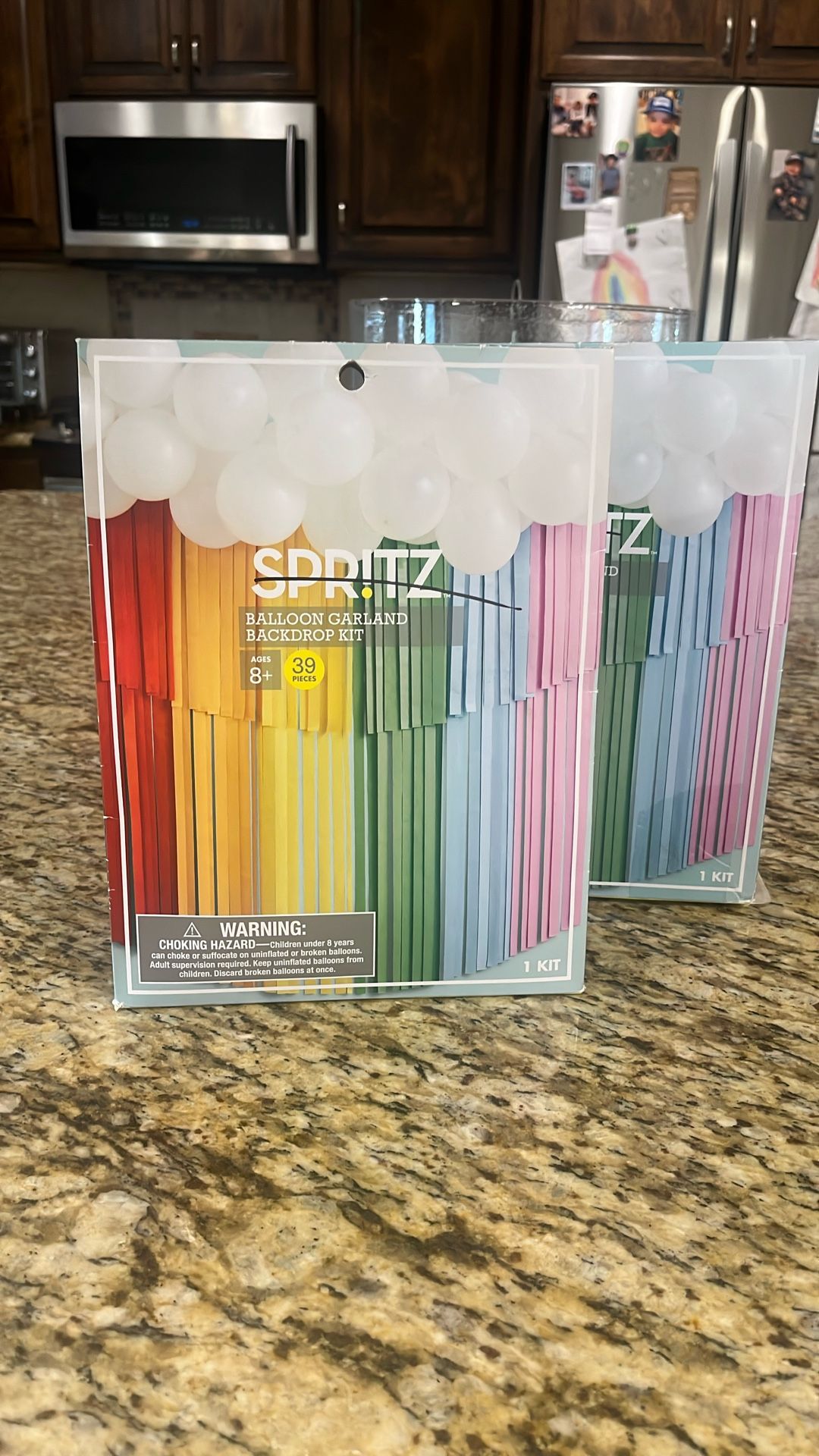 Rainbow Balloon Garland Kit X2