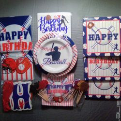 Baseball Birthday Party Supplies 