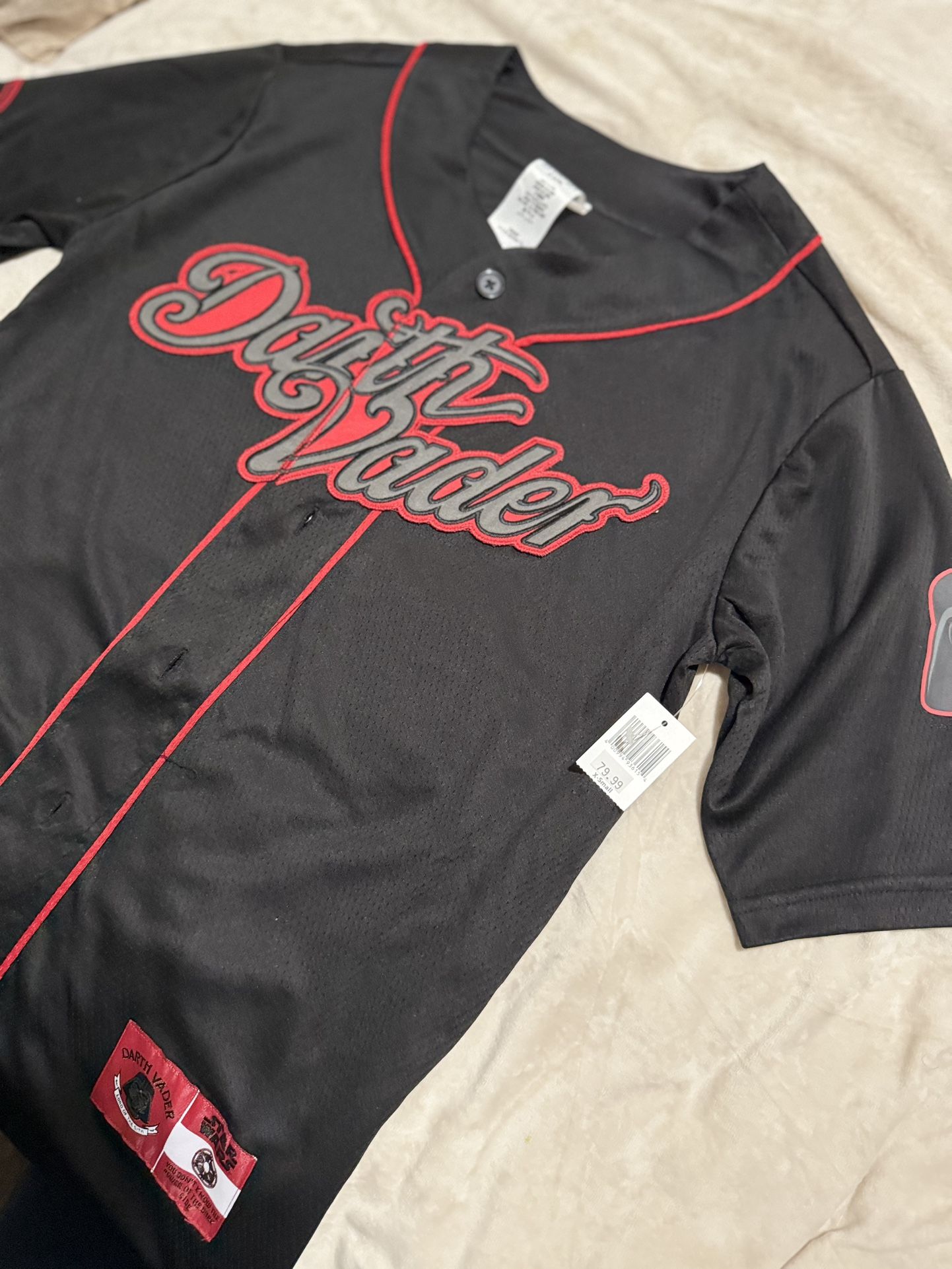 New Darth Vader Disney Baseball Jersey!