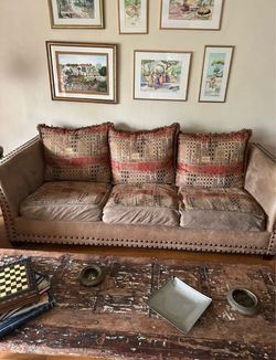 Big sofa and two small sofas good condition reversible