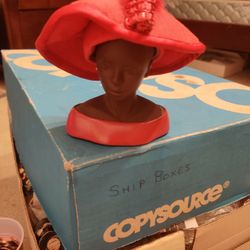 Rosebud Miniature Lady With Hat