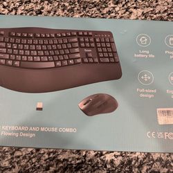 Wireless keyboard and mouse