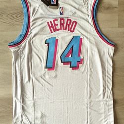 NWT Miami Heat "Vice City Edition" NBA #14 Herro Jersey