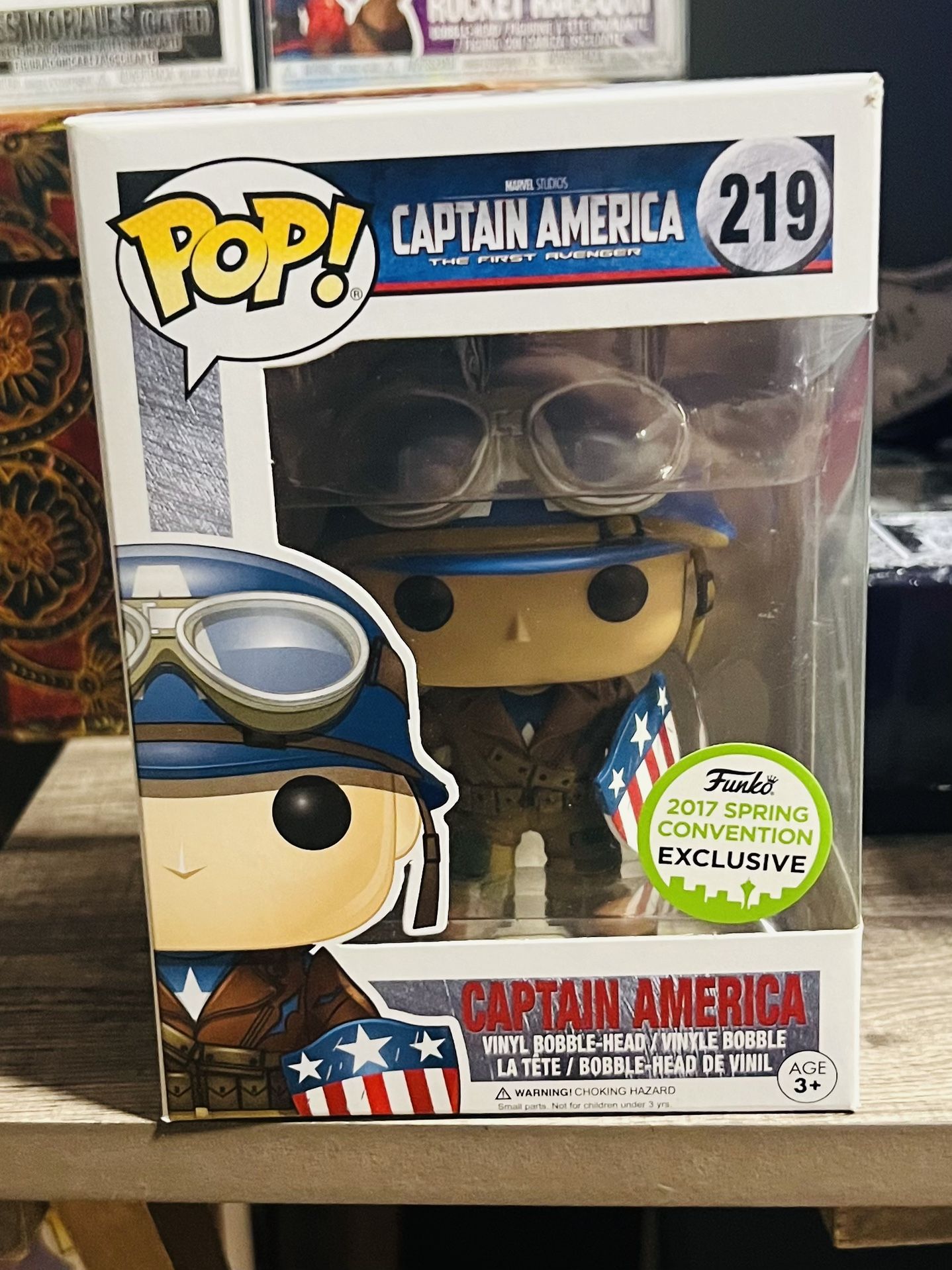 CAPTAIN AMERICA (FUNKO 2017 SPRING EXCLUSIVECONVENTION 