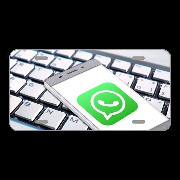 License Plate Novelty Car Front Whatsapp Keyboard Smartphone Law