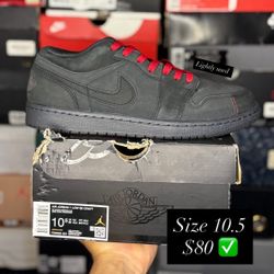 Size 10.5M - Jordan 1 “Grey Smoke”