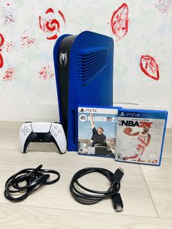 Sony  PlayStation 5 - 825GB Bonus 2 Game ( Used Very New )