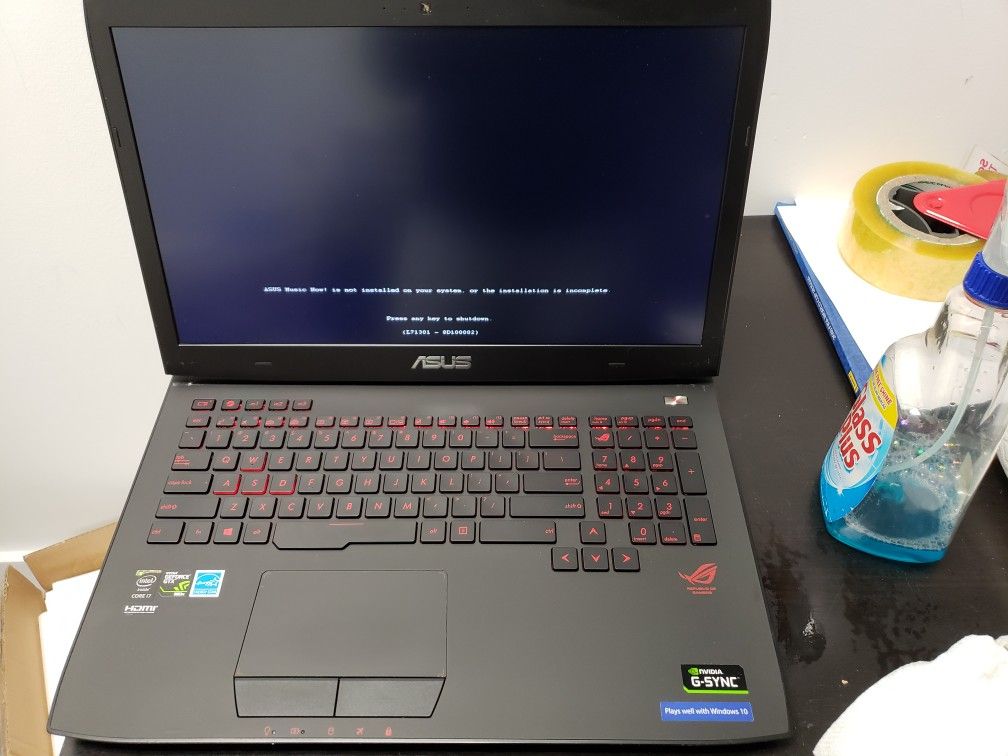 ASUS GAMING LAPTOP USED GREAT CONDITION