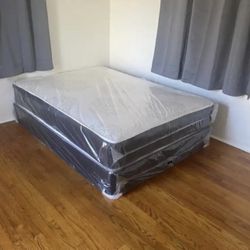 NEW Mattress Full Size With Box Spring // Offer  🚚