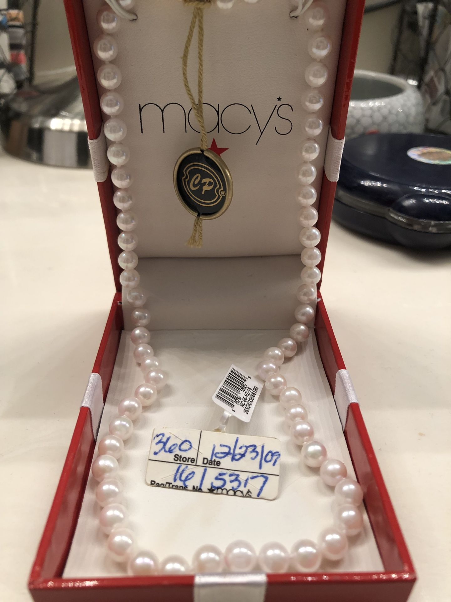 Pearls CP Pearl Necklace 18” 6-6.5M AKOYA 14k